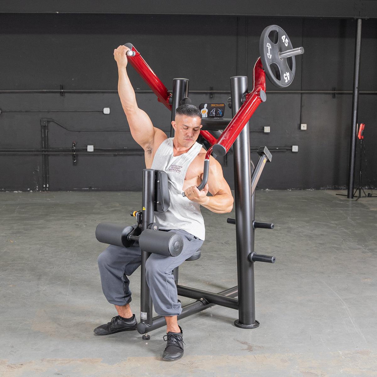 Narrow Grip Reverse Grip Pulldown Dumbbell Alternative Seated Row