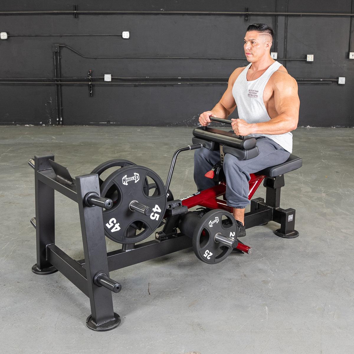 Power Leverage V2  Seated Calf / Tib - Muscle D Fitness