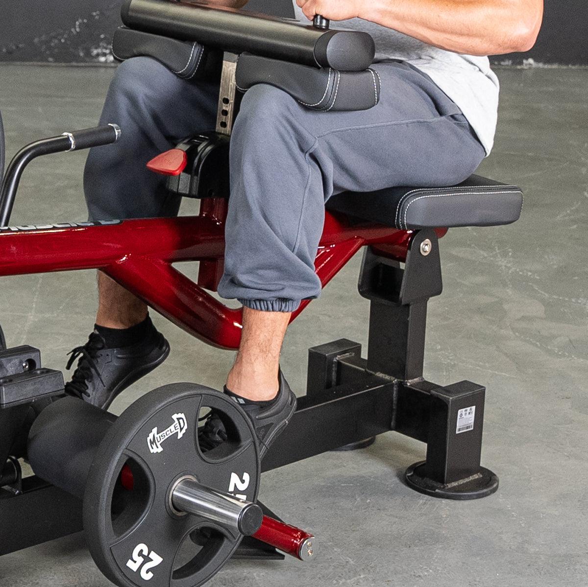 Power Leverage V2  Seated Calf / Tib - Muscle D Fitness