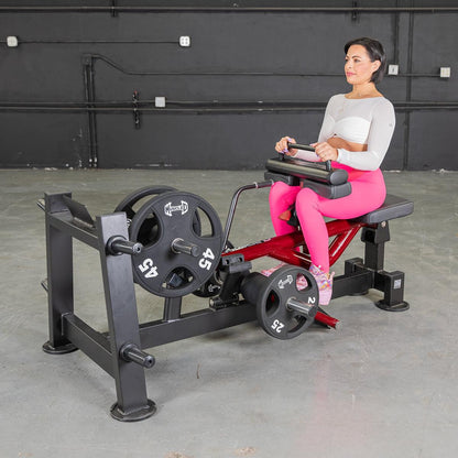 Power Leverage V2  Seated Calf / Tib - Muscle D Fitness