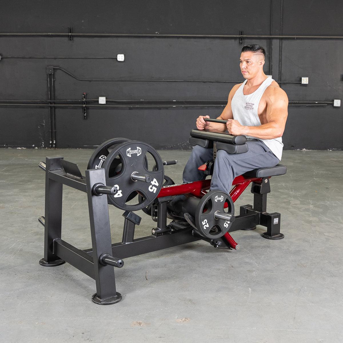 Power Leverage V2  Seated Calf / Tib - Muscle D Fitness