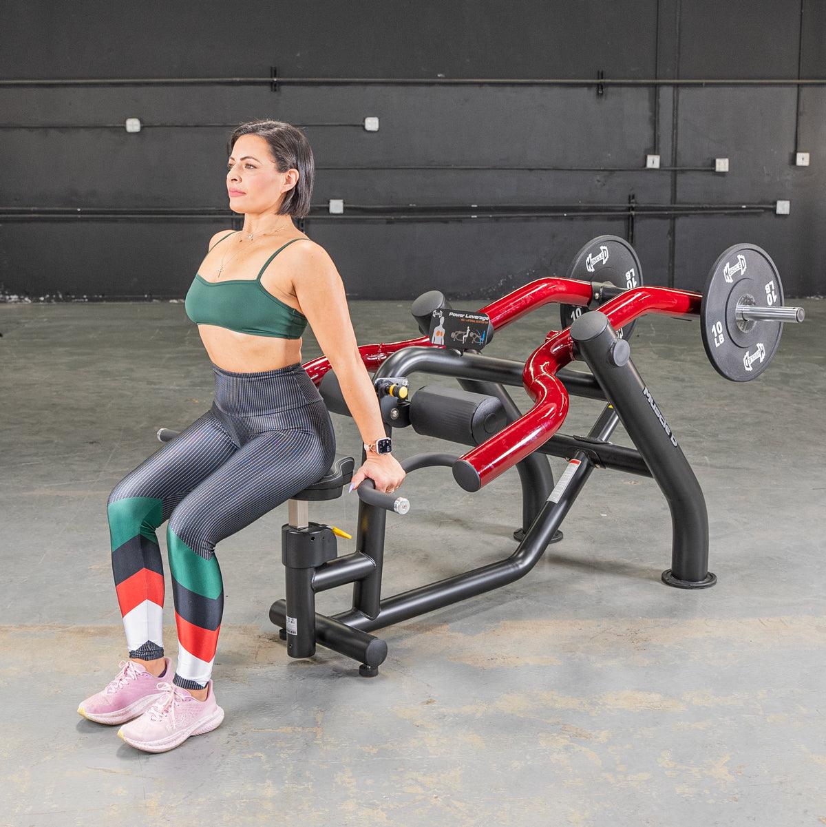 Power Leverage V2 Seated Dip / Triceps Press - Muscle D Fitness