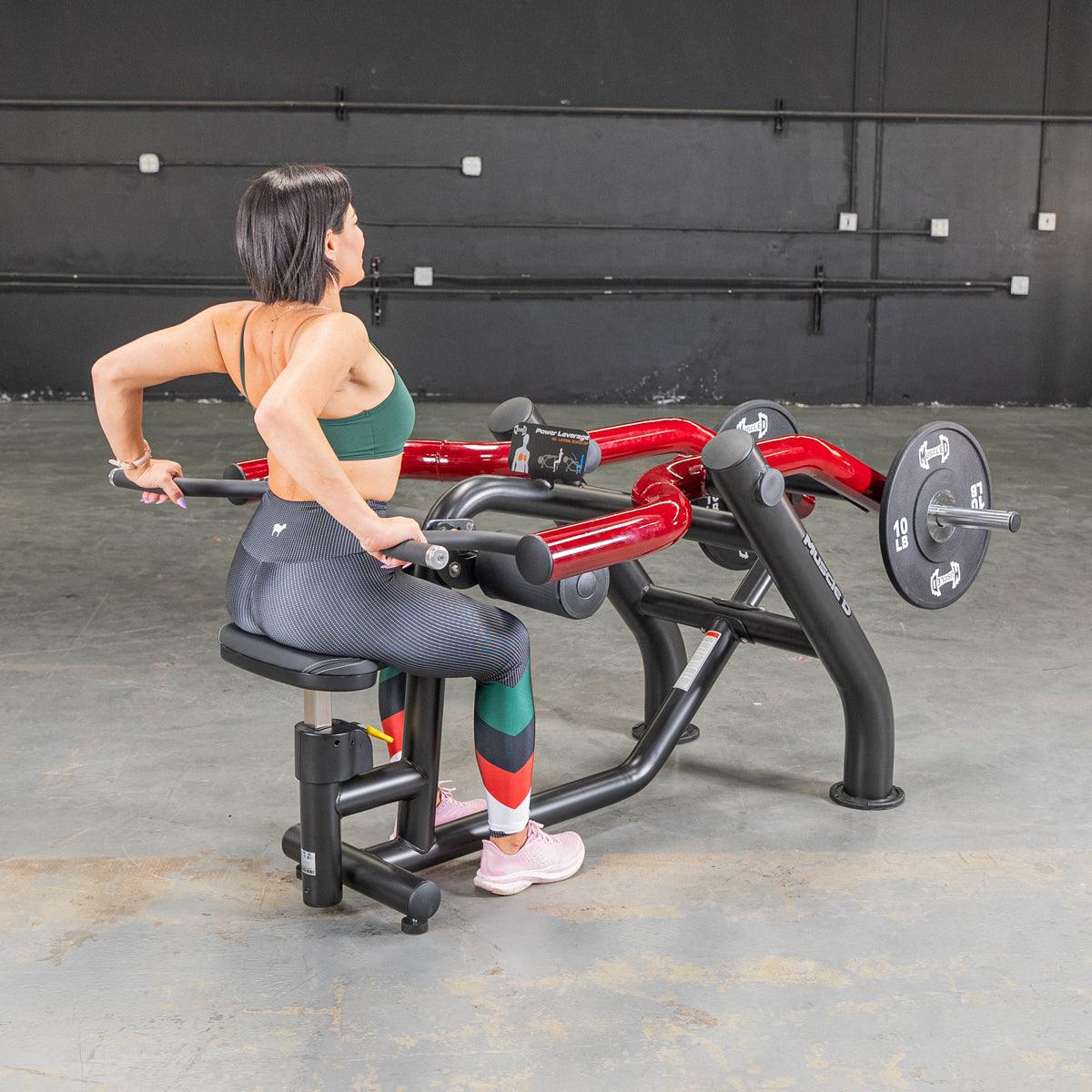 Power Leverage V2 Seated Dip / Triceps Press - Muscle D Fitness