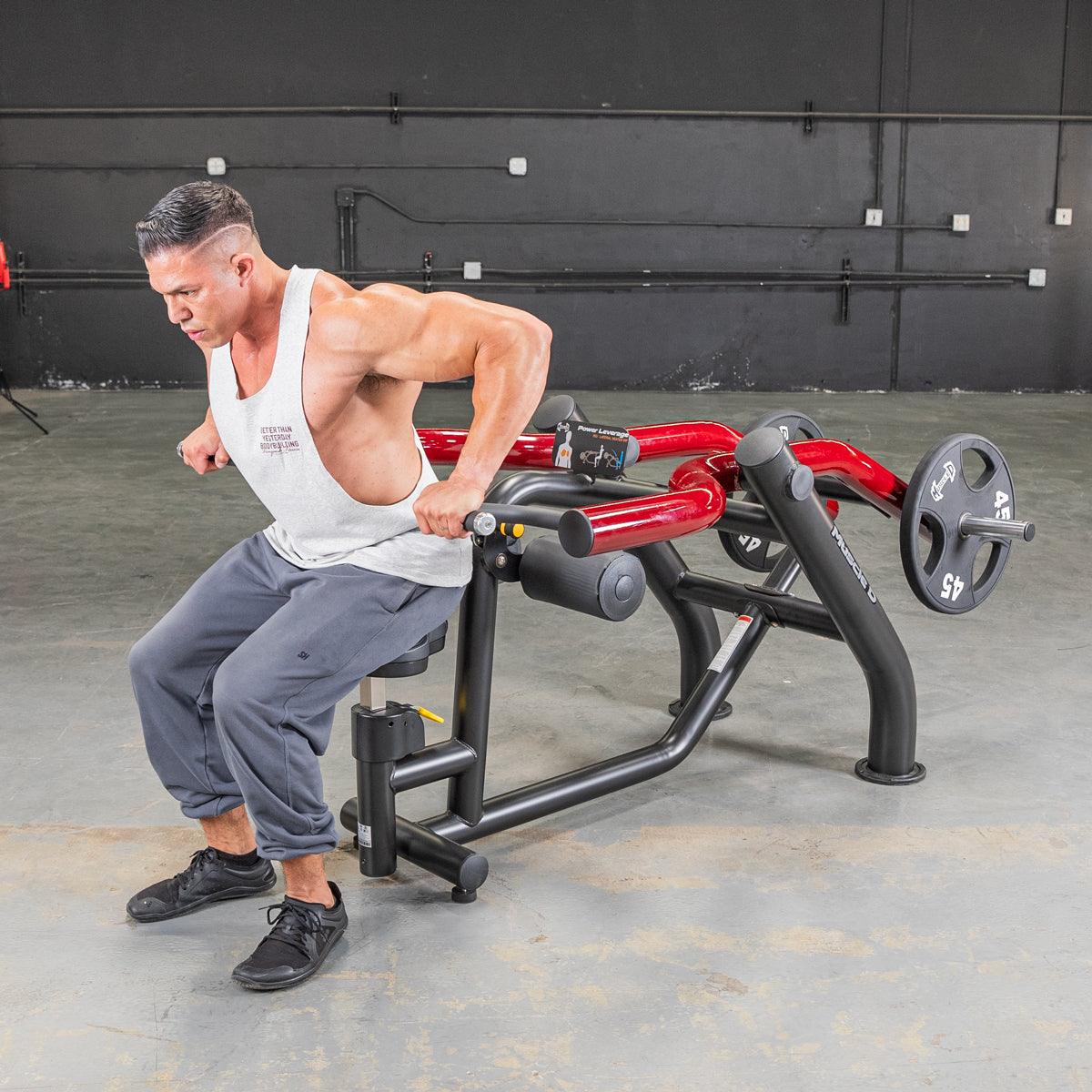 Power Leverage V2 Seated Dip / Triceps Press - Muscle D Fitness