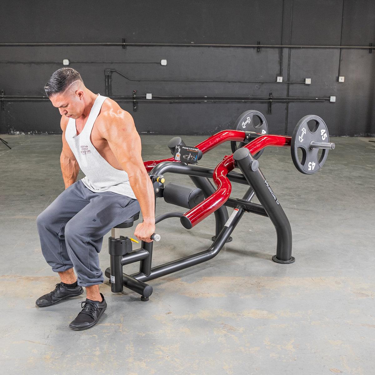 Power Leverage V2 Seated Dip / Triceps Press - Muscle D Fitness