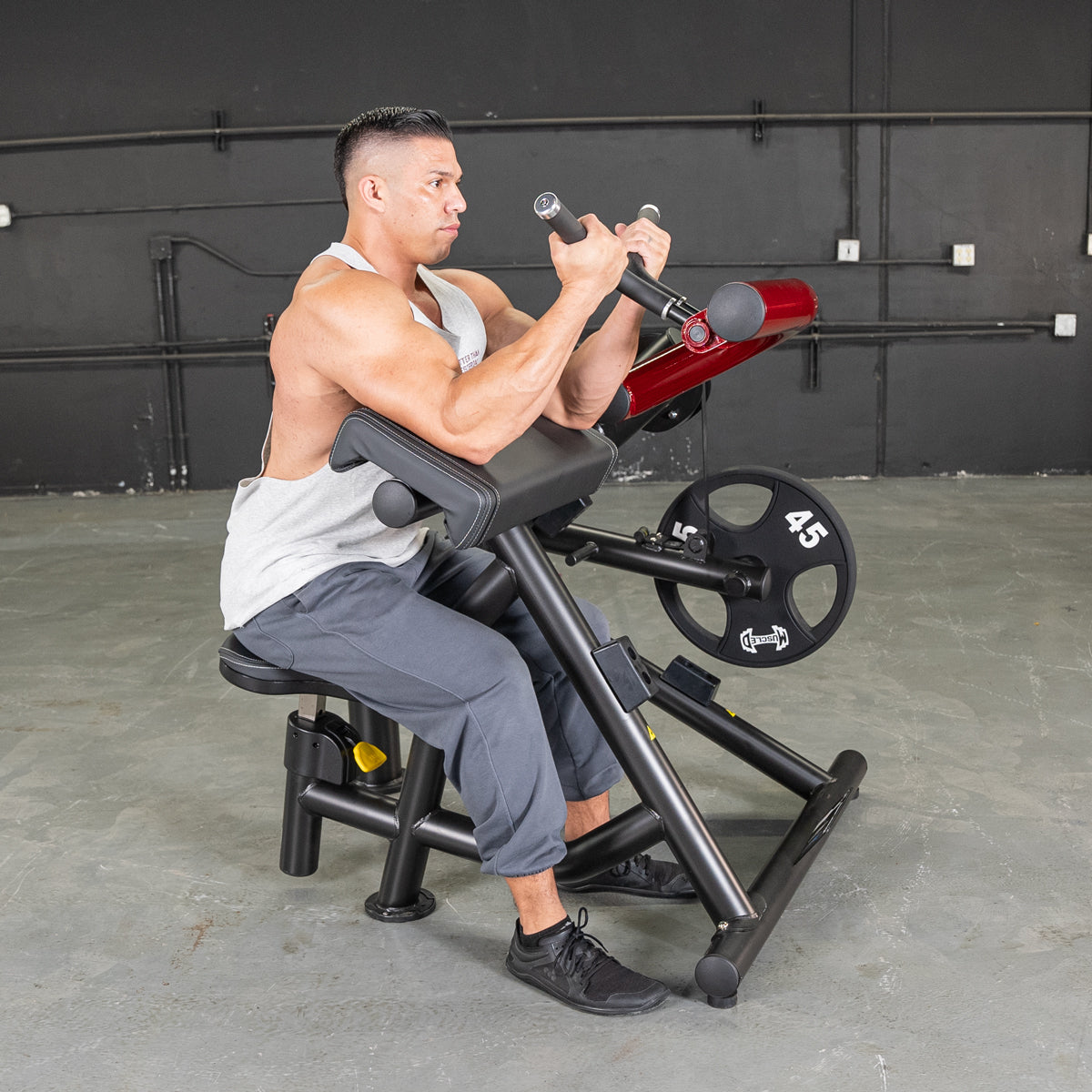 Power Leverage V2 Biceps Curl / Preacher Curl - Muscle D Fitness