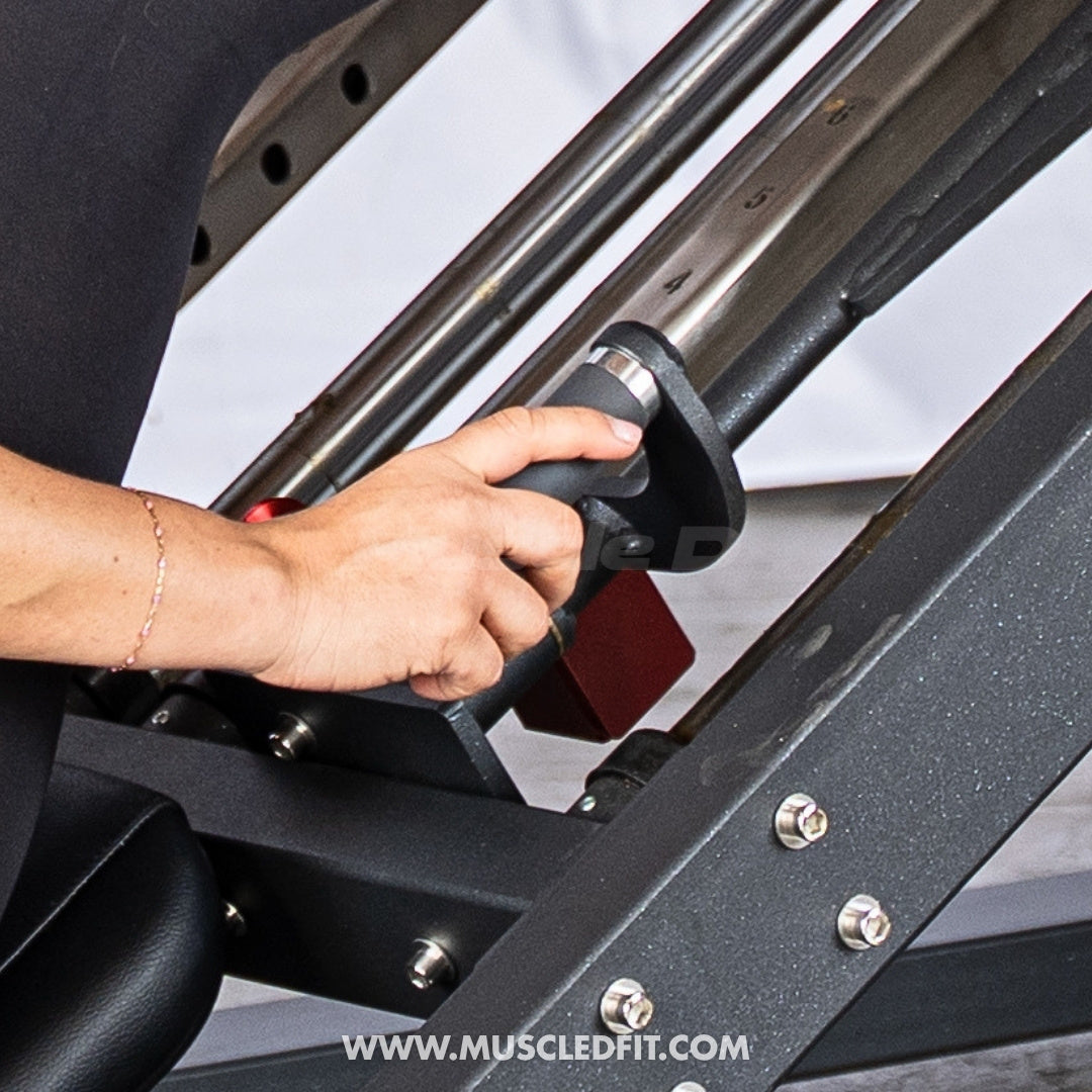 Pro Strength Dual Leg Press - Muscle D Fitness - Plate Loaded - Iso-Lateral - 45-Degree