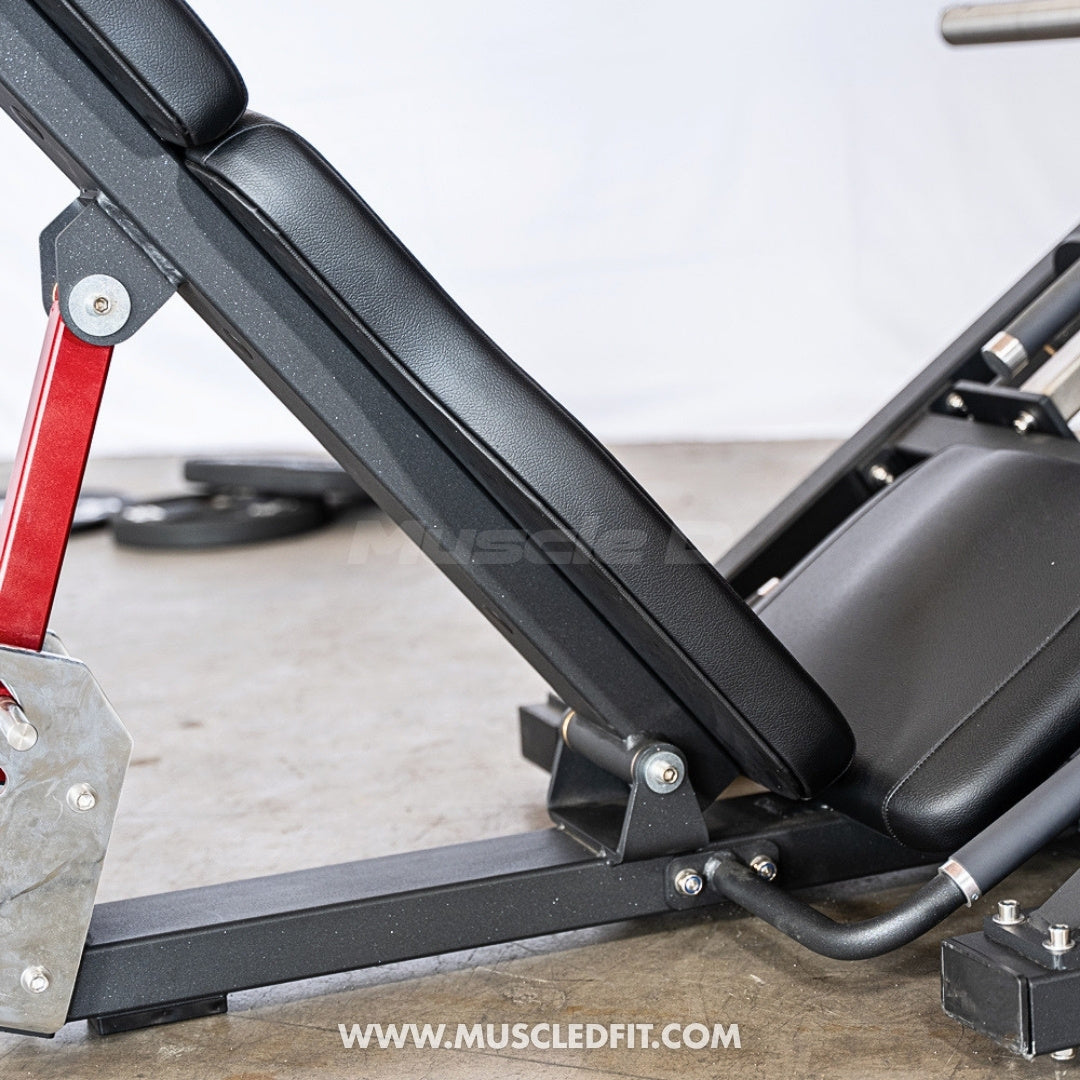 Pro Strength Dual Leg Press - Muscle D Fitness - Plate Loaded - Iso-Lateral - 45-Degree