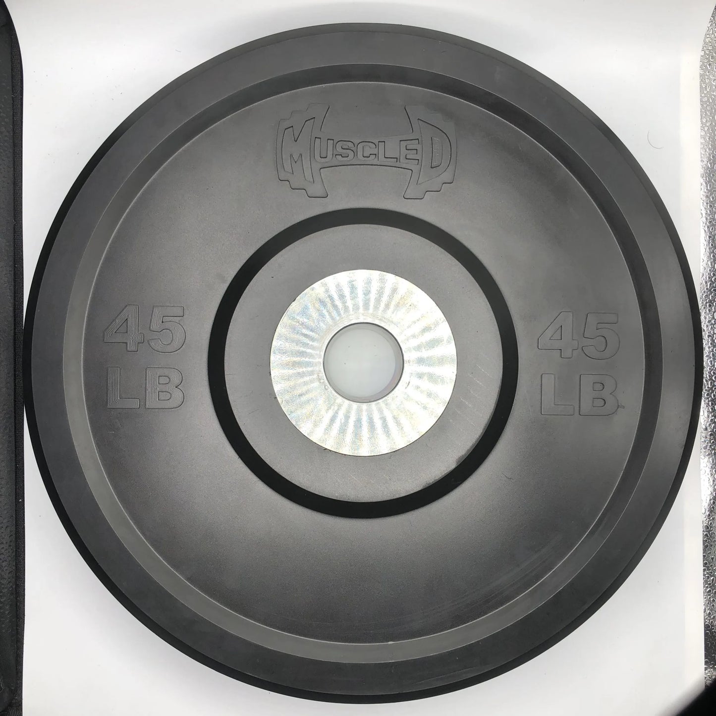 Pro Bumper Training Plates with Center Steel Hub (10,15,25,35,45 lb) per Pair