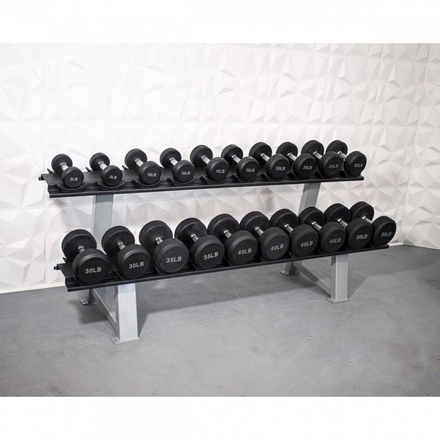 PRO DUMBBELL SETS:Pro Rubber Dumbbell Set