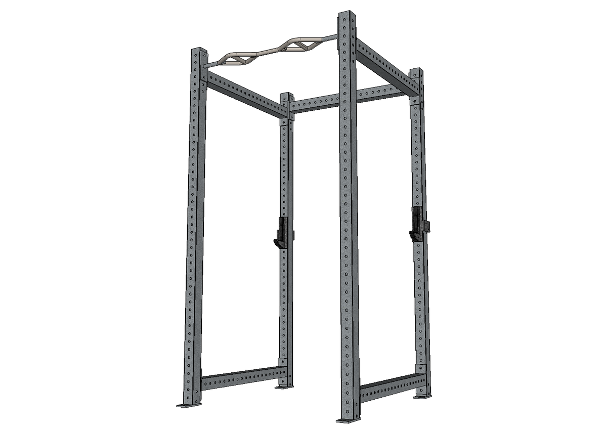 Post Weight Rack TGrip Heavy Duty 4 Post Rack – Muscle D Fitness