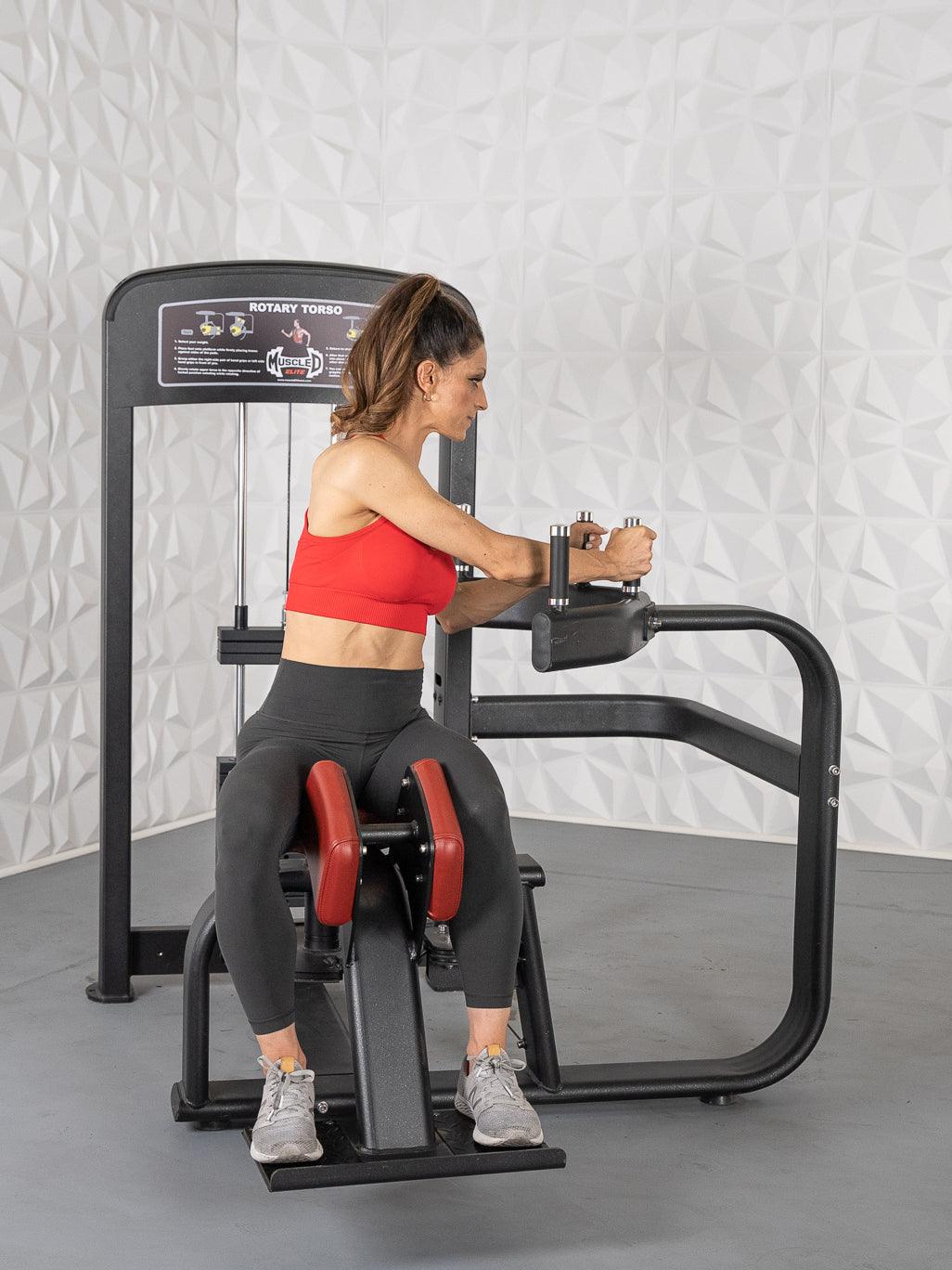 Elite Selectorized Rotary Torso – Muscle D Fitness