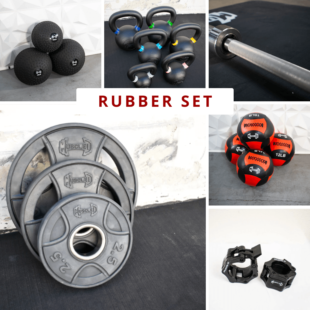 Advanced Strength Training Kit - Hard Chrome Bar β Muscle D Fitness