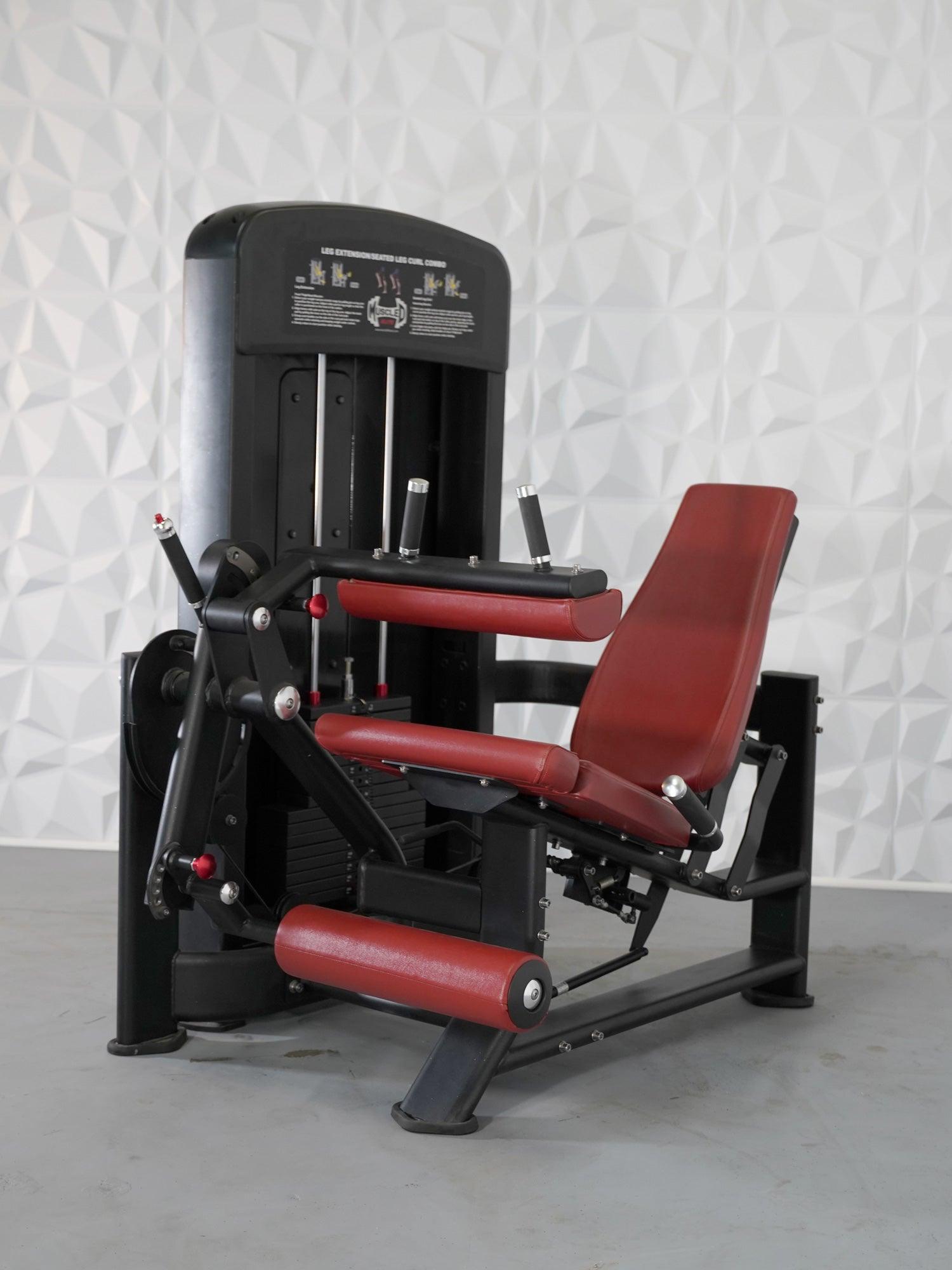 Elite Selectorized Leg Extension Seated Leg Curl Combo