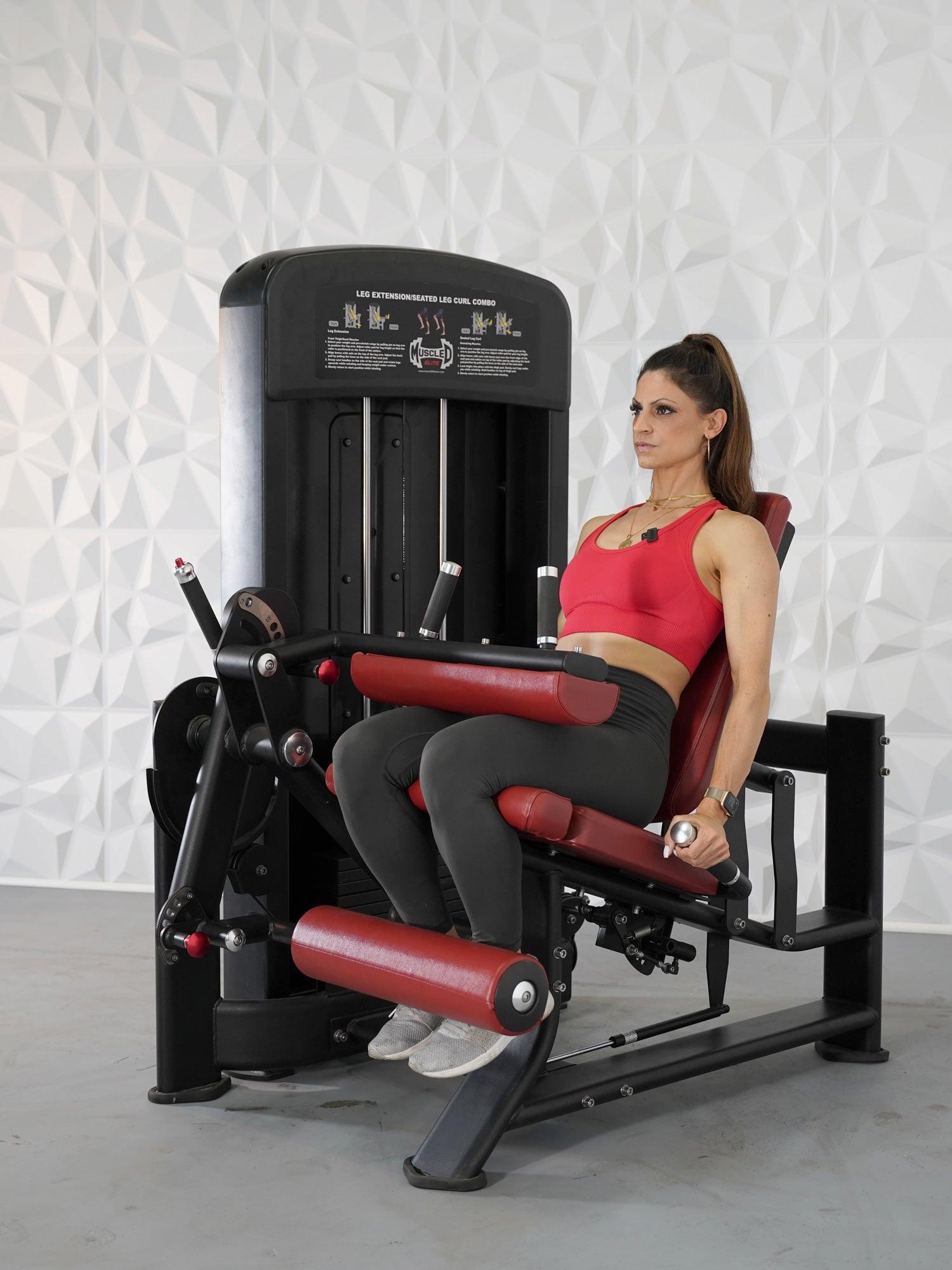 Life fitness leg extension leg curl combo sale