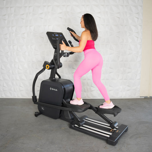 Self Powered Commercial Cross Trainer - Elliptical - Muscle D Fitness - Durable Commercial-Grade Cross Trainer Elliptical