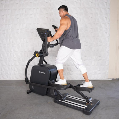 Self Powered Commercial Cross Trainer - Elliptical - Muscle D Fitness - Durable Commercial-Grade Cross Trainer Elliptical