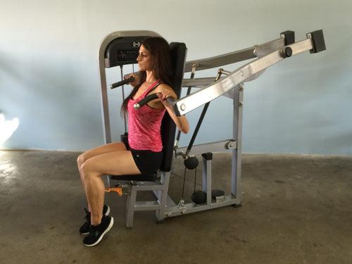 Classic Shoulder Press with model