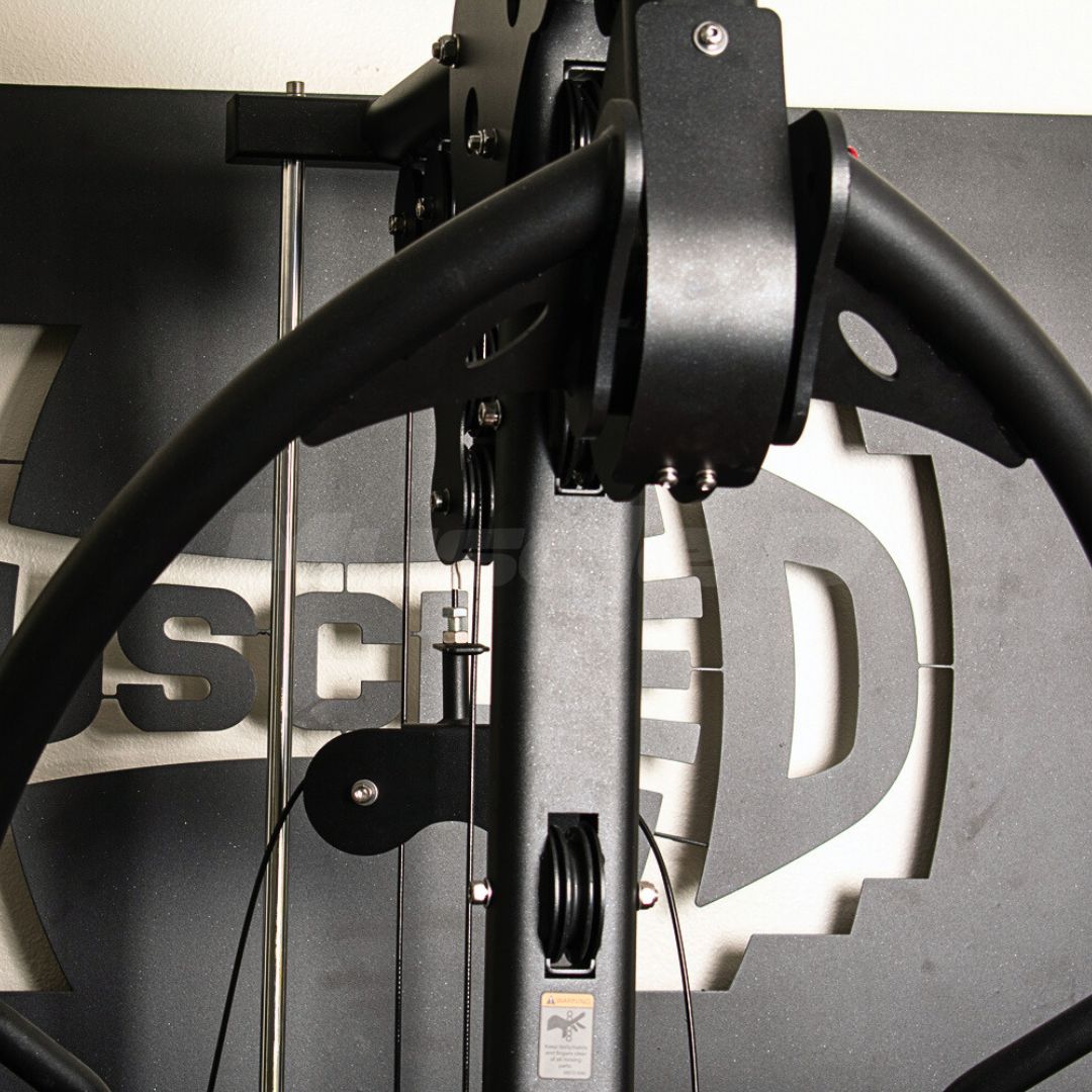 Muscle D Fitness Compact Single-Stack Multi-Gym | Full Body, Space-Saving