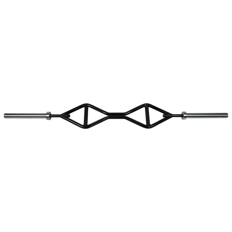 TGrip Pro Series Single Handle Olympic Bar (Rotating Ends) - Multi Grip - Strength Training - Football - Swiss - Neutral