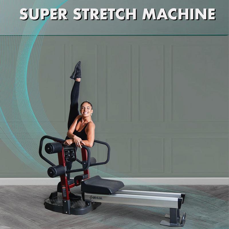 Professonal Stretch Machine Super Stretch Machine - Muscle D Fitness - Heavy Duty Bearing Assisted