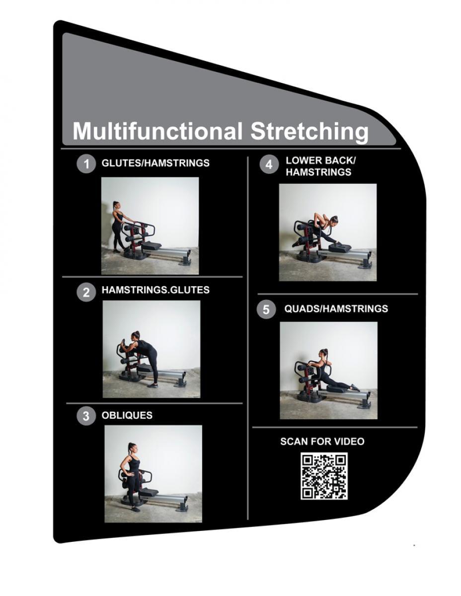 Super Stretch Machine - Muscle D Fitness - Heavy Duty Bearing Assisted