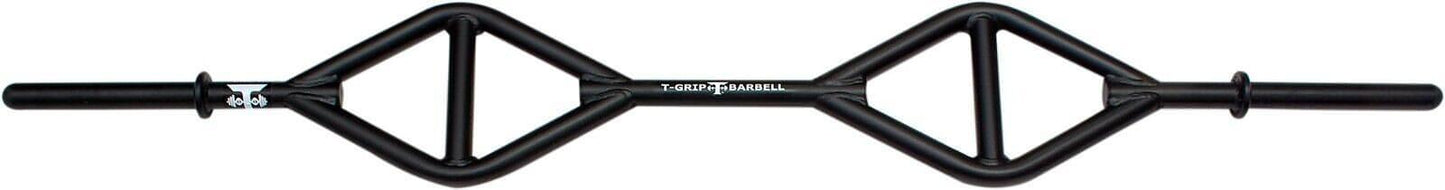 TGrip Club Strength Bar (Black) - Multi Grip - Functional Training - Football - Swiss - Neutral