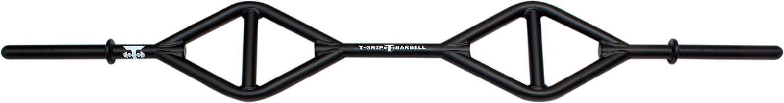 TGrip Club Strength Bar (Black) - Multi Grip - Functional Training - Football - Swiss - Neutral