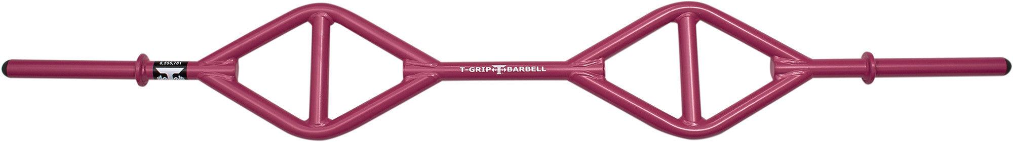 TGrip Club Strength Bar (Pink) - Multi Grip - Functional Training - Football - Swiss - Neutral