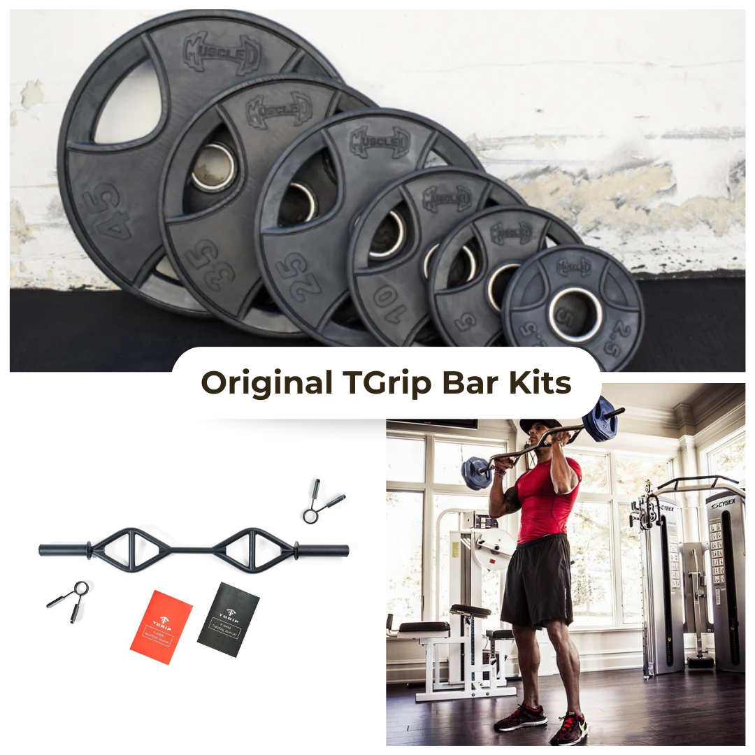 Orginal TGrip Bar Training Kits - Multi Grip - Functional Training - Football - Swiss - Neutral