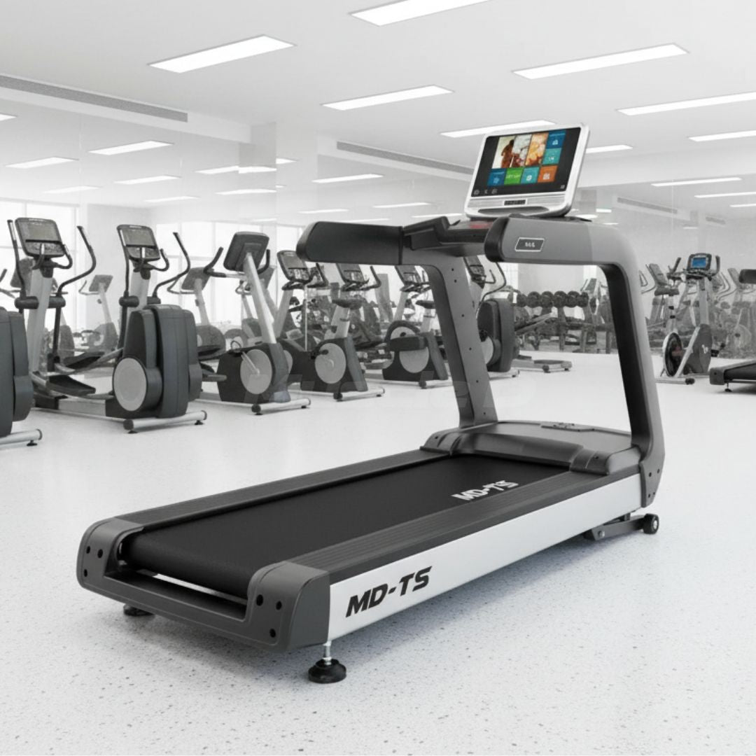 Touch Screen Commercial Treadmill - Muscle D Fitness - Deluxe Touch Screen Commercial Treadmill