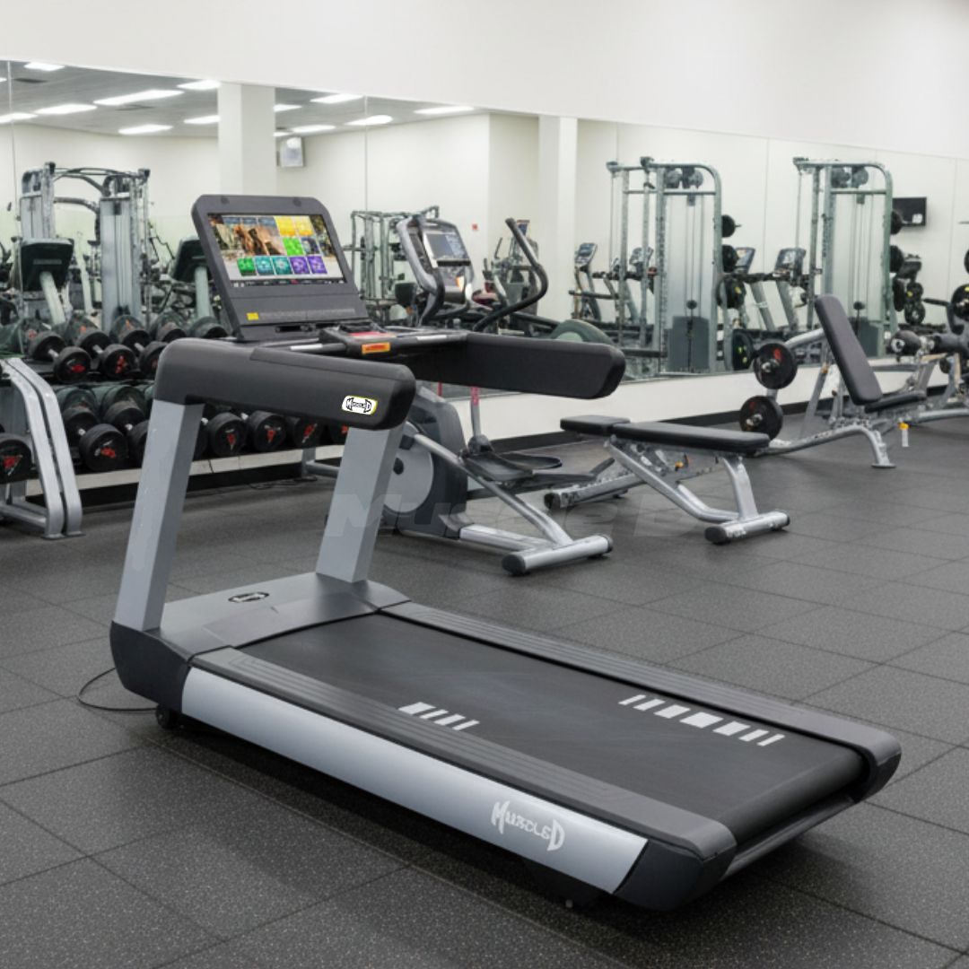 Cinta de correr comercial con pantalla táctil V2