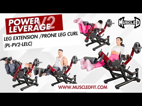 Muscle D Leg Extension Leg Curl Combo