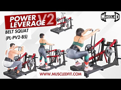 Power Leverage V2 Belt Squat - Muscle D Fitness