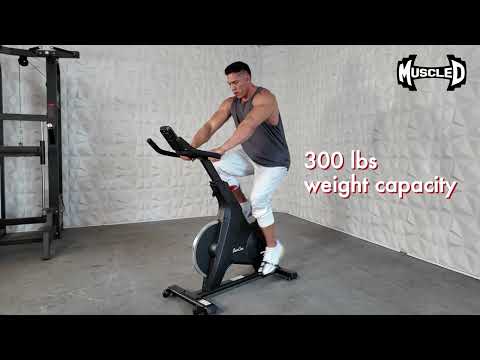 home upright bike product demonstration video