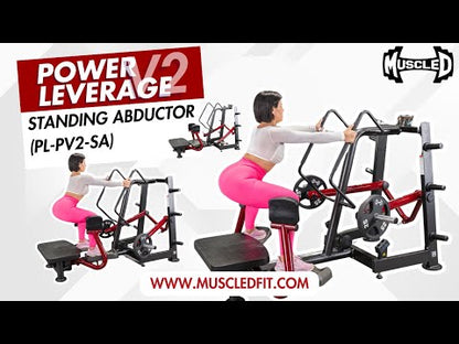 Power Leverage V2  Standing Abductor - Muscle D Fitness